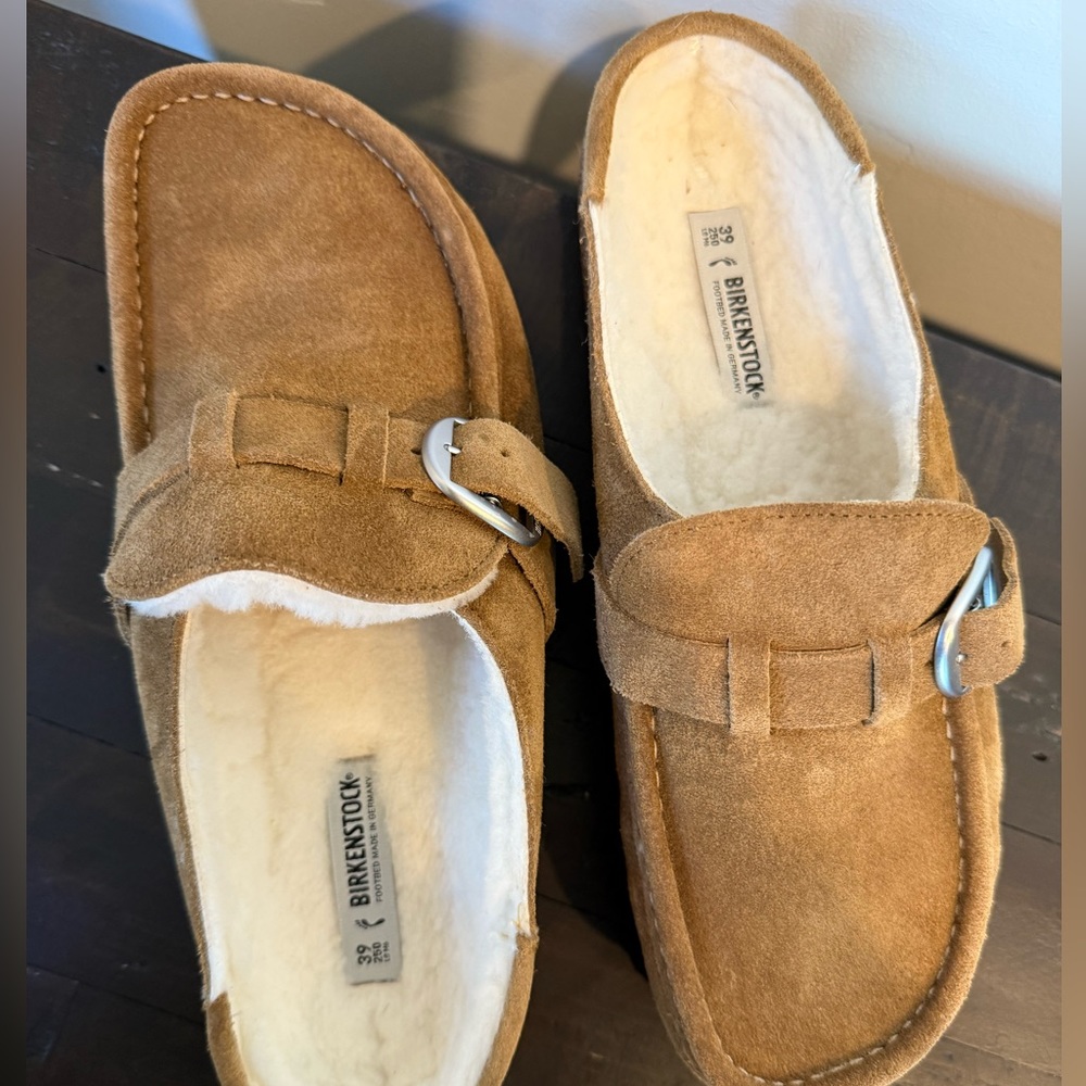 Buckley Birkenstocks - 39 - worn once inside the house